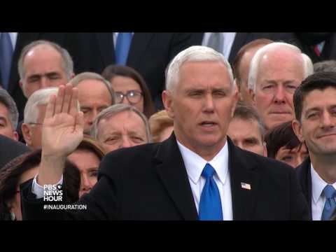 Mike Pence takes