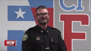 Findlay swears in Justin Hendren as new police chief