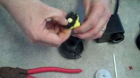 Changing Impellers on a Sicce pump
