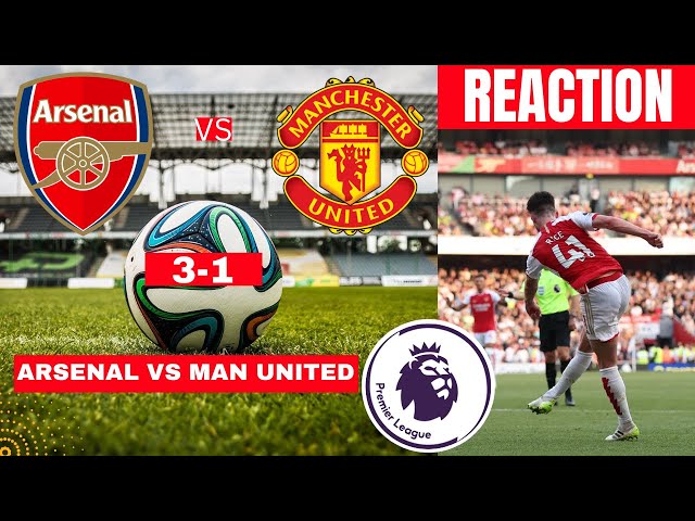 Arsenal vs Manchester United 3-1 All Goals & Extended Highlights 