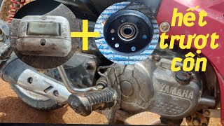 Trị trượt  côn sirur yamaha chỉ với 5k chiến nova