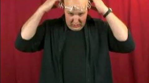 Easy Office Tricks & Pranks : How to Pass your Head through an Index Card