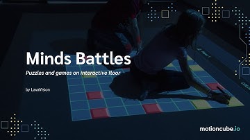 "Minds Battles" - Puzzles and games on the interactive floor