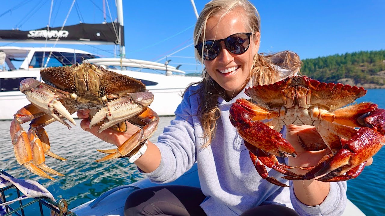 Surviving off the SEA from a boat in the SAN JUAN ISLANDS