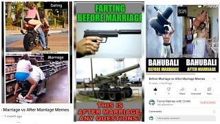 Before Marriage Vs After Marriage Memes.