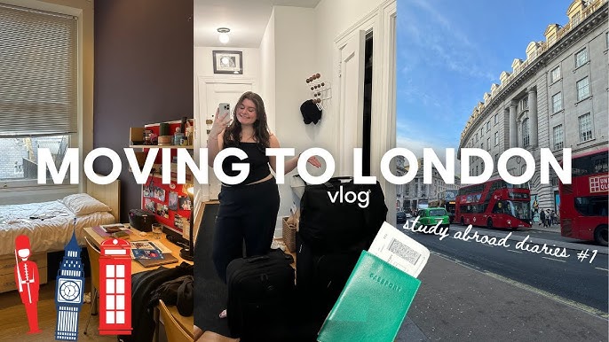 VLOG: STUDYING ABROAD IN LONDON  going to class & everyday life 