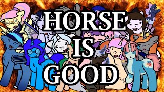 HORSE IS GOOD - Collab Cover (ft. 15 smol horses) @FireArt07