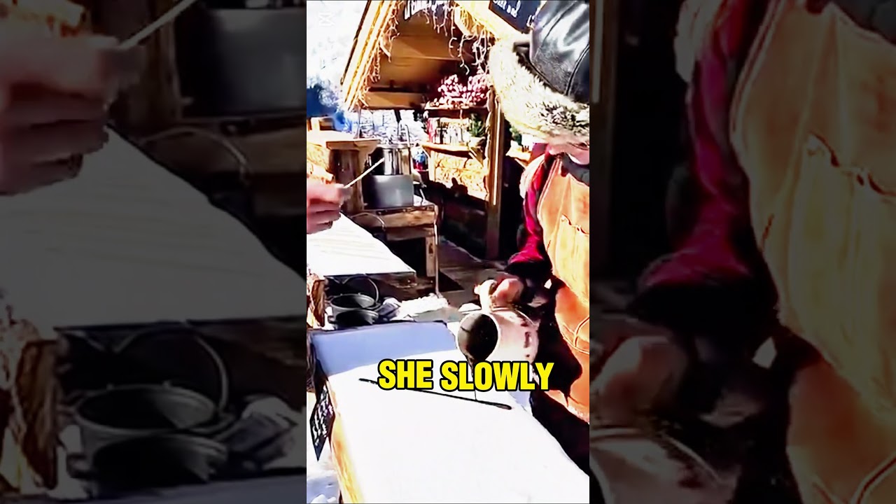 Winter’s Delight: Maple Taffy on Snow"