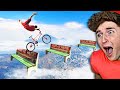 I Tried The IMPOSSIBLE BMX Stunt Challenge In GTA 5.. (Mods)