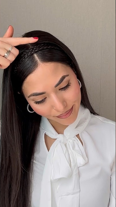 Easy Cute Hairstyle 🤍 #stylehair #hair #hairstyles #hairtutorial #fypシ