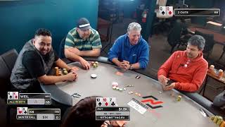 Poker Time: Nut flush Vs. Top Set on the Flop!! The Ultimate Cooler!