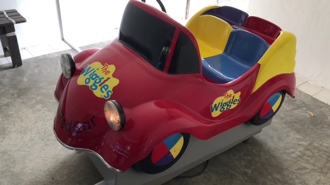 The Wiggles Big Red Car Kiddie Ridev12007 Reissue Youtube