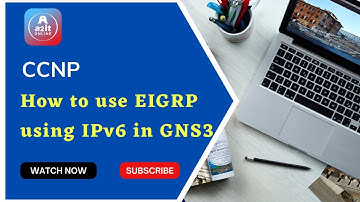 How to use EIGRP using IPv6 in GNS3 | EIGRPv6 Configuration
