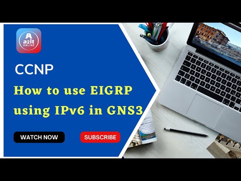 How to use EIGRP using IPv6 in GNS3 | EIGRPv6 Configuration