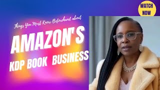 Things You Must Know Beforehand About Amazon's Kindle Direct Publishing Book Business