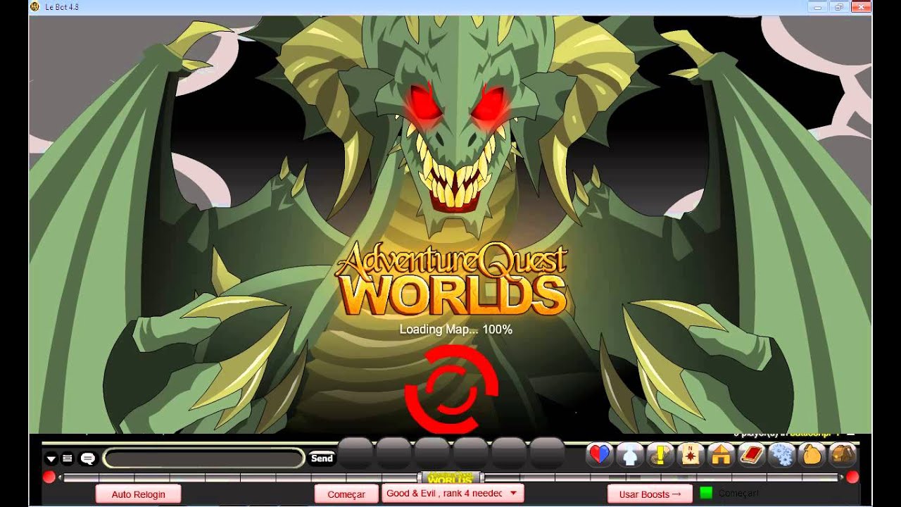 Como usar o le bot do aqw