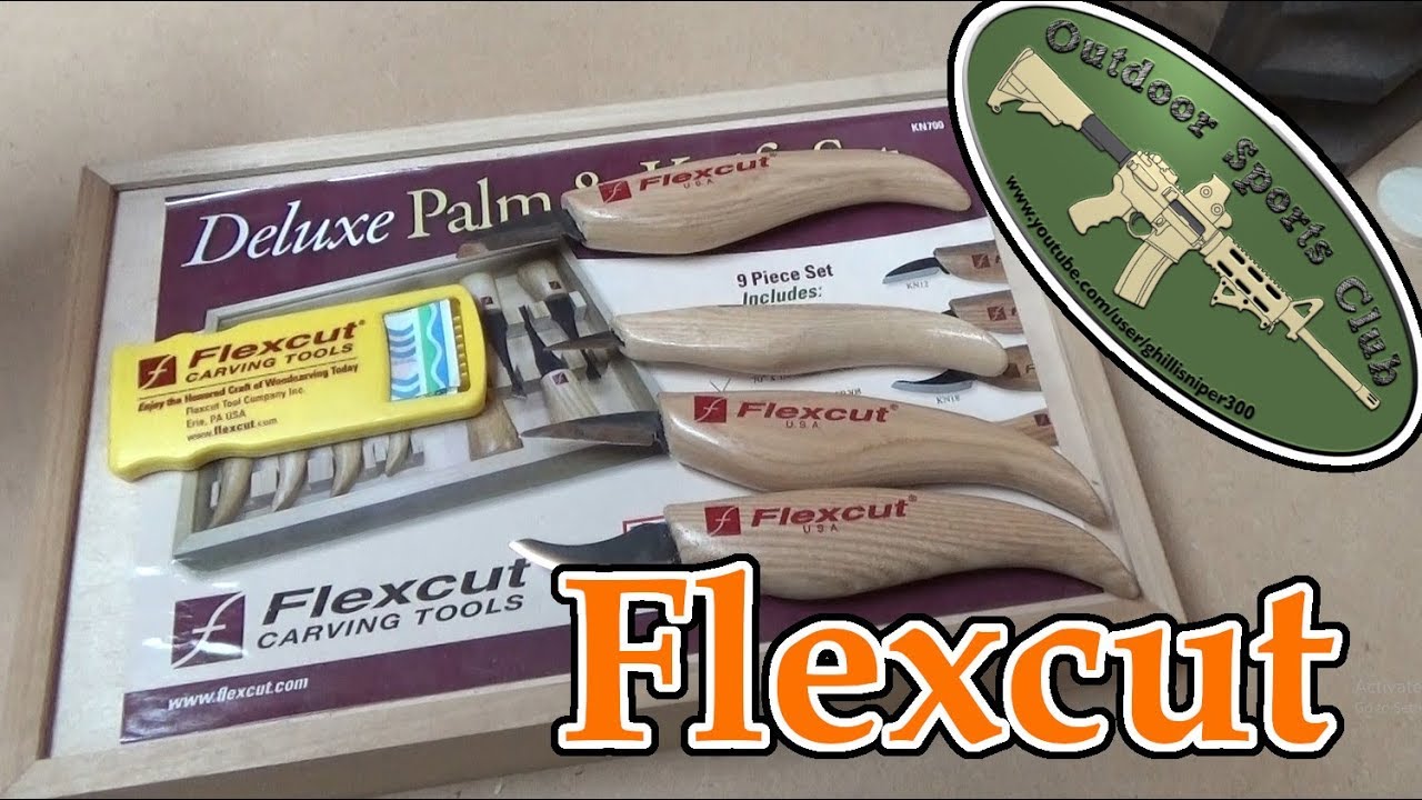 KN700 Deluxe Palm & Knife Set - Flexcut Tool Company