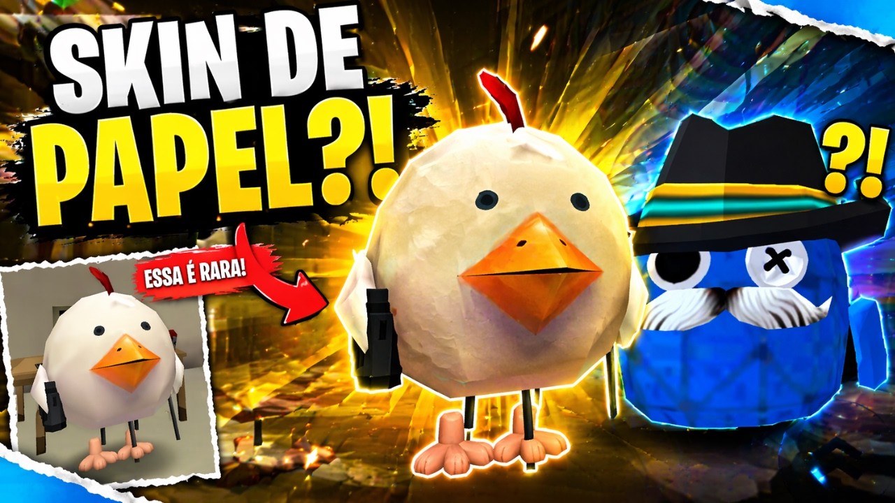 EXPLORANDO A NOVA SKIN DO CHICKEN GUN