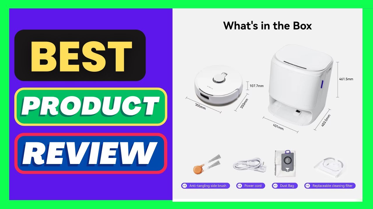 Narwal Freo X10 Pro Robot Vacuum Cleaner 11000Pa Powerful