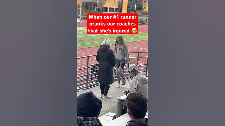 Her coaches were STRESSING 😅🤣 #shorts