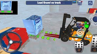 Forklift Operator & Cargo Transport Truck - Excavator Construction Simulator #3 - Android Gameplay screenshot 5