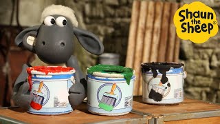 Shaun the Sheep  Paint Problems  Cartoons for Kids  Full Episodes Compilation [1 hour]