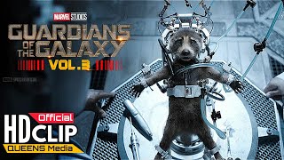 Rocket vs High Evolutionary | Guardians of the Galaxy Vol 3 clip | Hollywood Movie clip