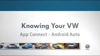 App Connect: Android Auto | Knowing Your VW screenshot 1