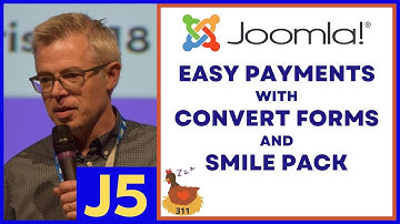 Easy Payments in Joomla with Convert Forms & Smile Pack with Marc Dechèvre - 👀 WMW 311