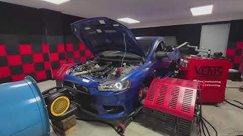 Evo X tuned in-house to 635whp on the stock lower end. Using Ignite e85 for an e73 final ethanol.