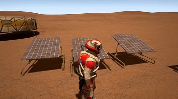 UE4 SpaceGame  solar panel work