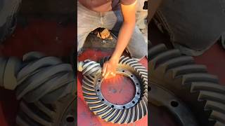 Differential Gear Setup 🔧 Perfect Fit Trick! 🔥#mechanic #gear  #carfix #garage #shorts #fyp #viral