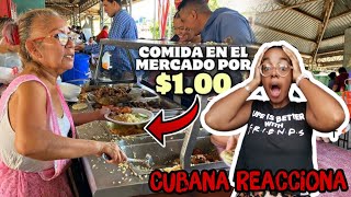 ASÍ es EL SALVADOR. CUBANA REACCIONA a COMIDA de 1 DÓLAR en EL SALVADOR.