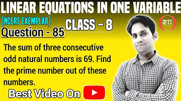 The sum of three consecutive odd natural numbers is 69. Find the prime number out of these numbers.