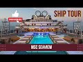 Visite du MSC SEAVIEW