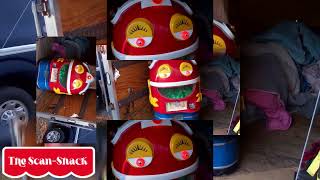 (YTPMV) Coin Op Talking Robot Capsule Machine Scan