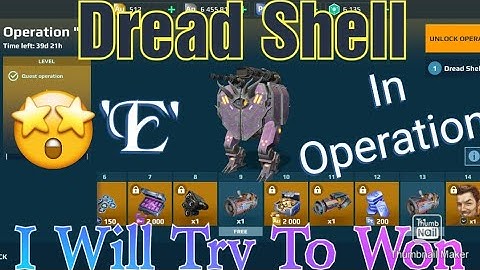 War Robots Dread Shell In Operation 