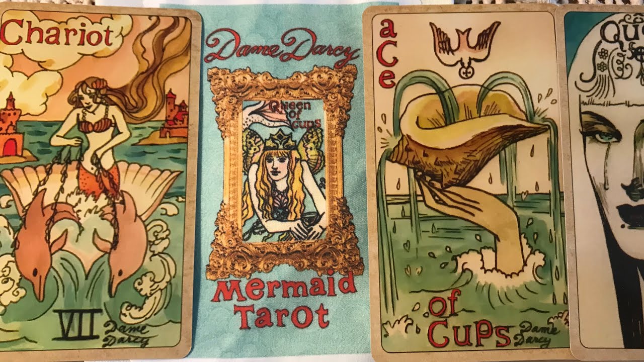 Unboxing Dame Darcy Mermaid Tarot - YouTube
