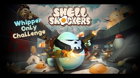 Whipper Only Challenge | Shell Shockers | Syphus Gaming