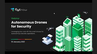 WEBINAR: Autonomous Drones for Security