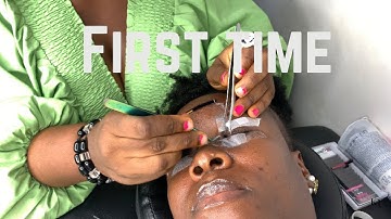 FIRST TIME GETTING LASH EXTENSION / PROCESS AND MY EXPERIENCE