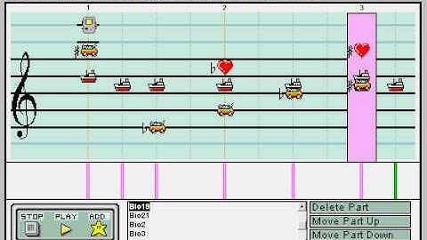 Bionic Commando (NES) Area 1 on Mario Paint Composer