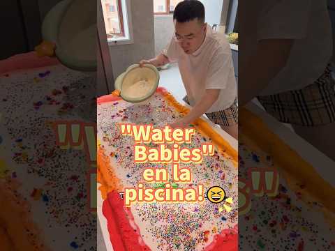 La extraña piscina para peces de mi marido!😆🐟🕺
