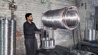 Aluminum To Wire | Silver Wire Making Process In Factory