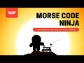 Learning Morse Code with "Morse Code Ninja" #YTHF21