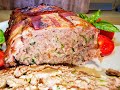 Празнично руло от кайма с хрупкава кора от бекон - вкусно, лесно и бързо.