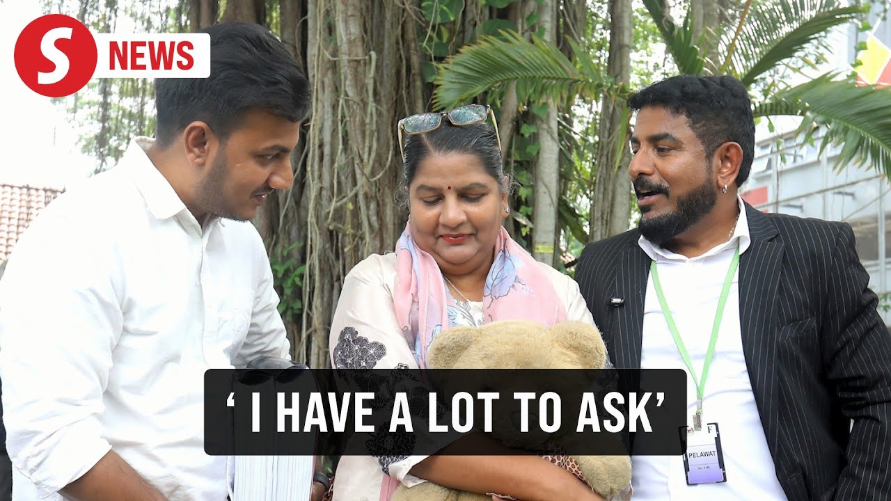 Indira arrives at Bukit Aman to meet IGP