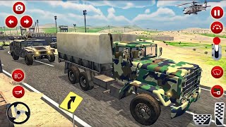 Transport army truck drive || army  drive check post #games screenshot 5