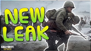 Call of Duty WW2 - 5 NEW DIVISIONS, RIP CREATE-A-CLASS! (COD WW2 LEAK)