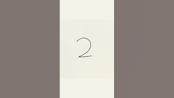 Snail drawing with number 2 #shorts #art #ytshorts ​⁠@easydrawingdiy